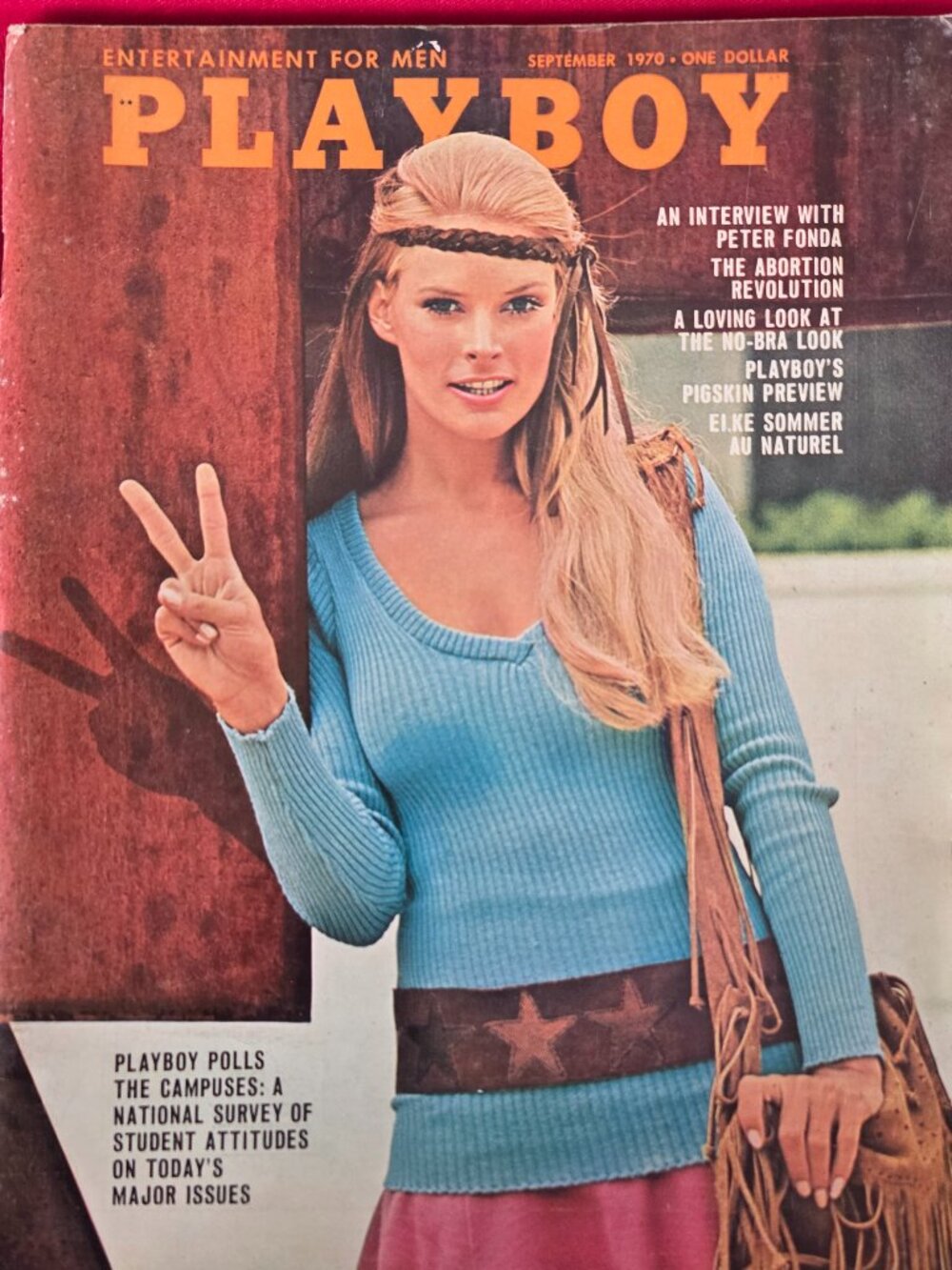 RARE, VINTAGE, SEPTEMBER 1970 ISSUE OF PLAYBOY MAGAZINE!!!